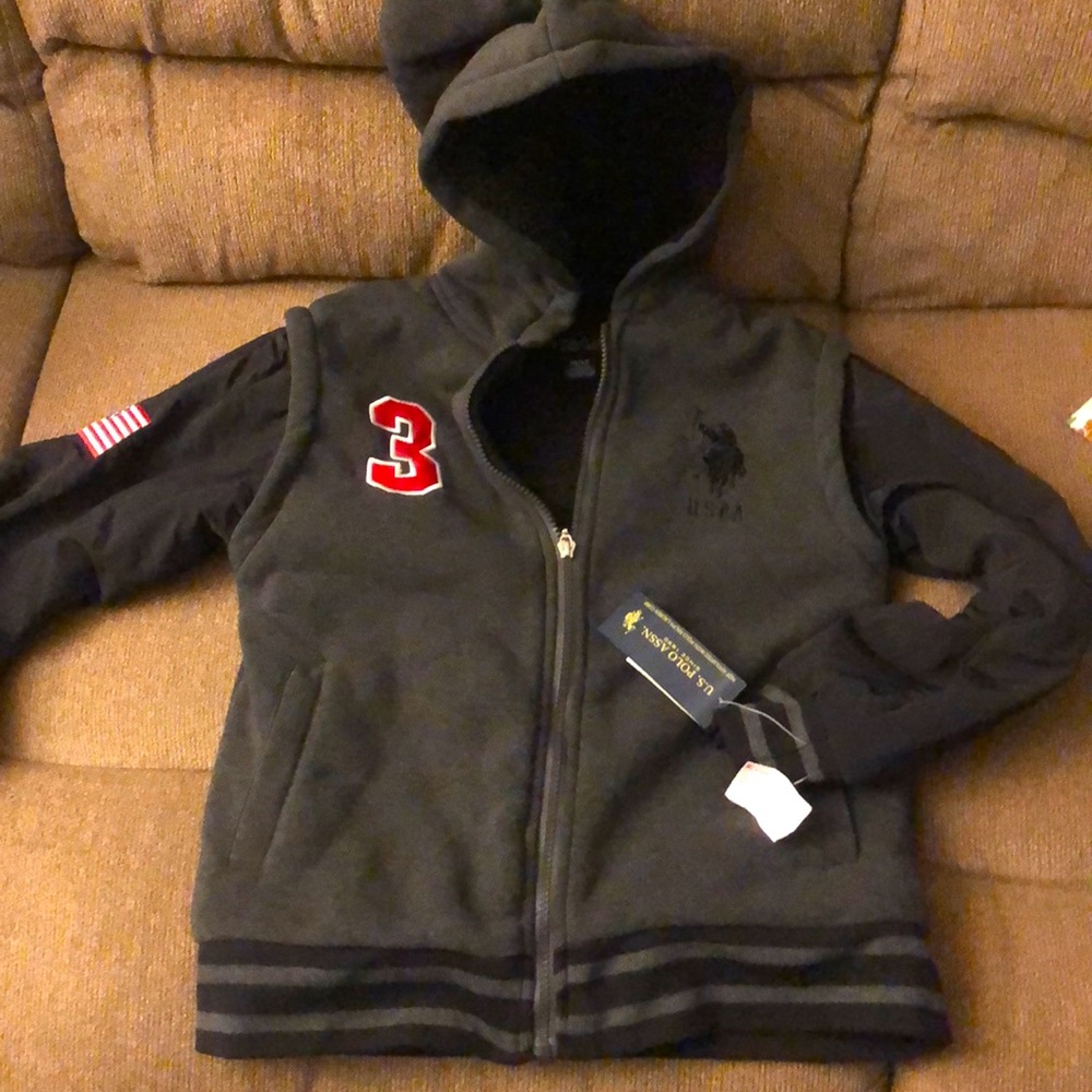 U.S polo jacket 10-12